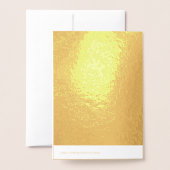 すべての来ハートが一緒にクリスマス金ゴールド, ZSG 箔カード (裏面封筒付き)