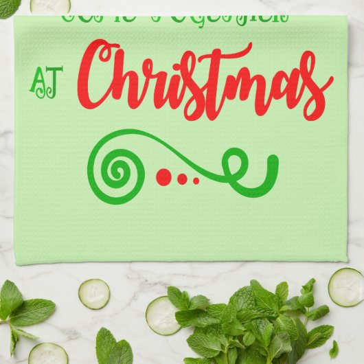 すべての来ハートが一緒にクリスマス・ホリデー, ZSG キッチンタオル (折り畳み)