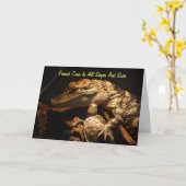 「すべての来形状とサイズの友人」カード カード (黄色い花)