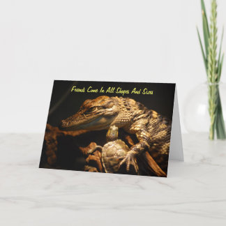 「すべての来形状とサイズの友人」カード カード