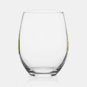 すべての果物の王アボカド ステムなしワイングラス (左)