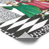 すべての栄光の中で歌を演じる四重奏 ポスター (角)