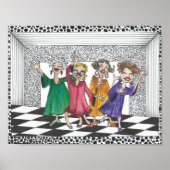 すべての栄光の中で歌を演じる四重奏 ポスター (正面)