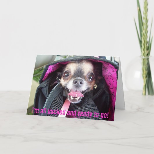 すべての梱包済みで、準備完了 カード (正面)