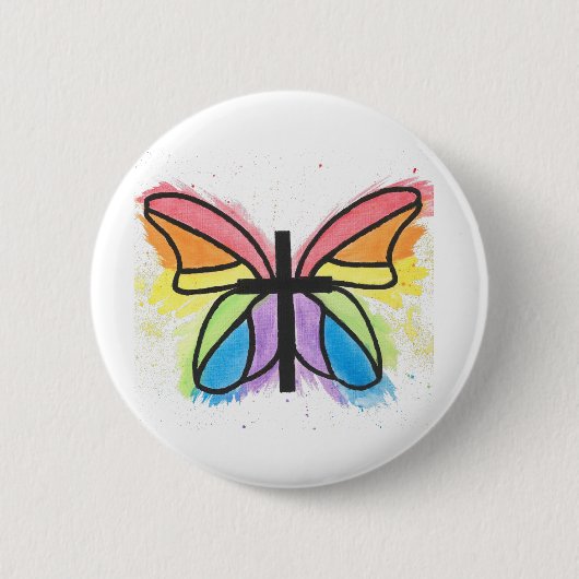 すべての標準的なボタンの含んだ 缶バッジ (正面)