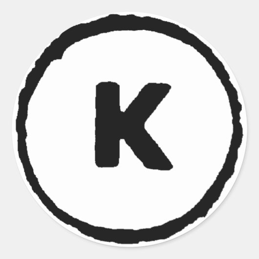 すべての権利の取消 ラウンドシール (正面)