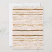 すべての機会に最適なビーチでの招待状バージョン3 招待状 (裏面)