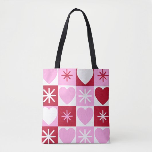 すべての正方形のトートバッグに愛 トートバッグ (正面)