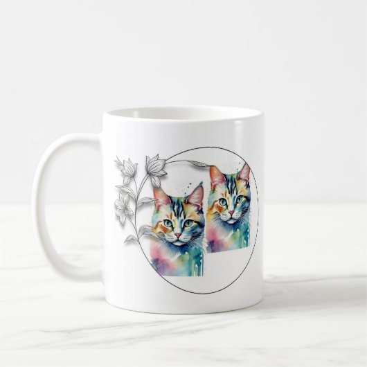 すべての歩道での閲覧 コーヒーマグカップ (左)