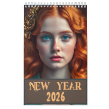 すべての民族の美しい女の子新年2025