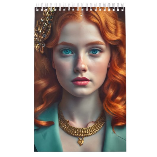 すべての民族の美しい女の子 カレンダー (カバー)