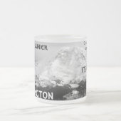 すべての火山の… レーニア山 フロストグラスマグカップ (中央)