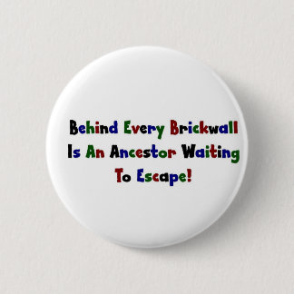 すべての煉瓦の背後に… 缶バッジ