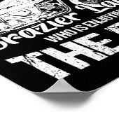 すべての熱狂するバイクもしくは自転車に乗る人の背後に偶数 ポスター (角)