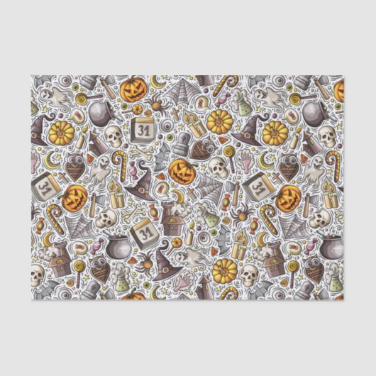 すべての物事のハロウィーン 薄葉紙 (正面)