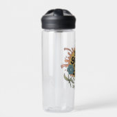 すべての物事の良さを参照Hippieグラフィック ウォーターボトル (正面)