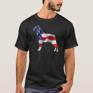 すべての犬のための7月のTシャツの愛国者のロットワイラーの第4 Tシャツ