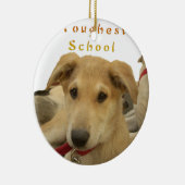 すべての犬のiTSデイハクナマタハッピー日a セラミックオーナメント (右)