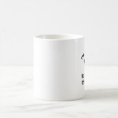 すべての犬をペットにする コーヒーマグカップ (中央)
