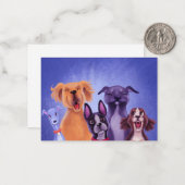 すべての犬 ノートカード (正面/裏面インサイチュ)