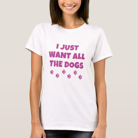 すべての犬 Tシャツ (正面)