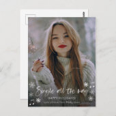 すべての独身の方法、女の子または男の休日カード ポストカード (正面/裏面)