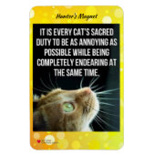 すべての猫の義務 マグネット (縦)