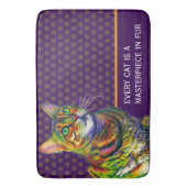 すべての猫は毛皮の最高傑作 バスマット (正面縦)