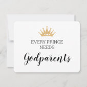 すべての王子は神の両親の《キリスト教》洗礼式や命名式を必要とする カード (正面)