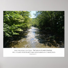 すべての理解を通過する平和。 ポスター