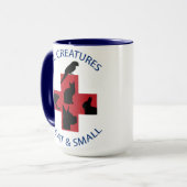 すべての生き物 マグカップ (正面左)