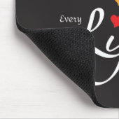 すべての生命が重要 – 虹の色 –  マウスパッド (コーナー)