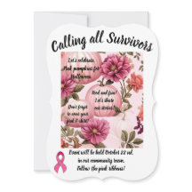 すべての生存者を呼び出す。ハロウィーン用ピンクのカボチャ