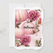 すべての生存者を呼び出す。ハロウィーン用ピンクのカボチャ (裏面)