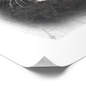 すべての生素晴らしき物&小:鉛筆スケッチ ポスター (角)