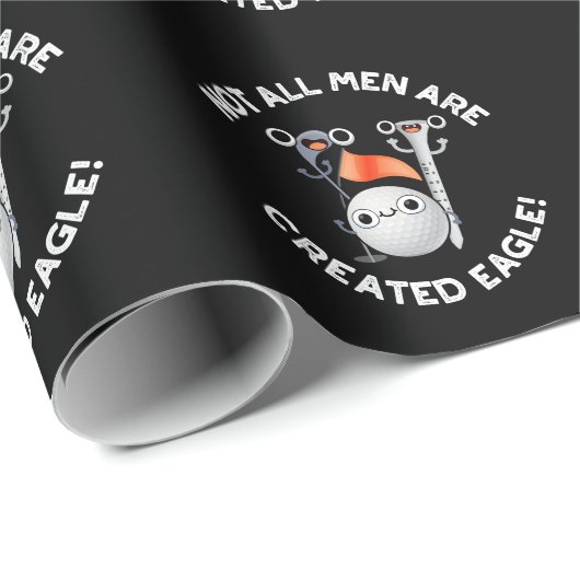 すべての男性がイーグルゴルフプンダークBGを作成されていない ラッピングペーパー (ロールコーナー)