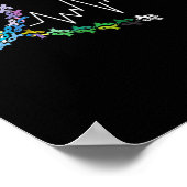 すべての癌が問題認識度日心拍3 ポスター (角)