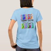すべての癌の治療のために一緒にバンディング Tシャツ (裏面)