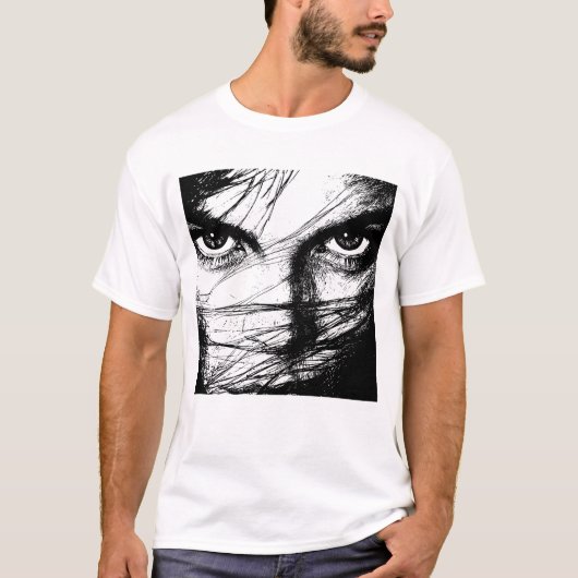 すべての目が私を見る – デザイン1 Tシャツ (正面)