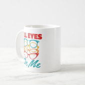 すべての目の眼検眼器おもしろい検眼法 コーヒーマグカップ (正面左)