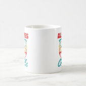 すべての目の眼検眼器おもしろい検眼法 コーヒーマグカップ (中央)