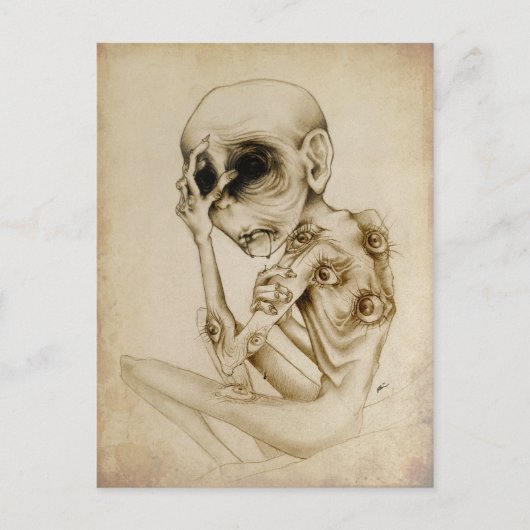 すべての目を見る ポストカード (正面)