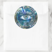 すべての目を見る ラウンドシール (バッグ)