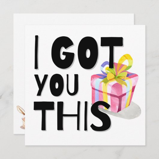 すべての目的のギフトカード シーズンカード (正面/裏面)