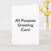 すべての目的のグリーティングカード カード (黄色い花)