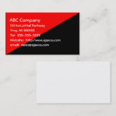 すべての目的の名刺(黒を除く) 名刺 (正面/裏面)