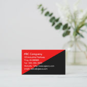 すべての目的の名刺(黒を除く) 名刺 (スタンド正面)