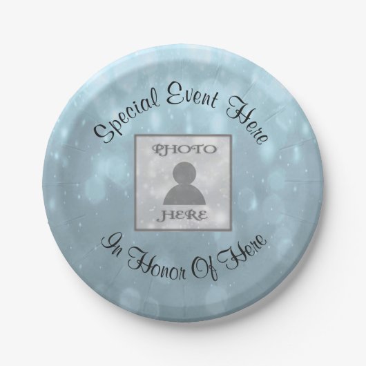 すべての目的カスタマイズこのプレート ペーパープレート (正面)