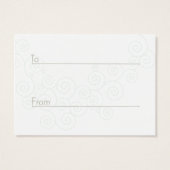 すべての目的ギフトラベル (裏面)