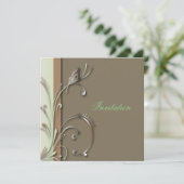 すべての目的パーティーお祝い | DIY文字 招待状 (スタンド正面)